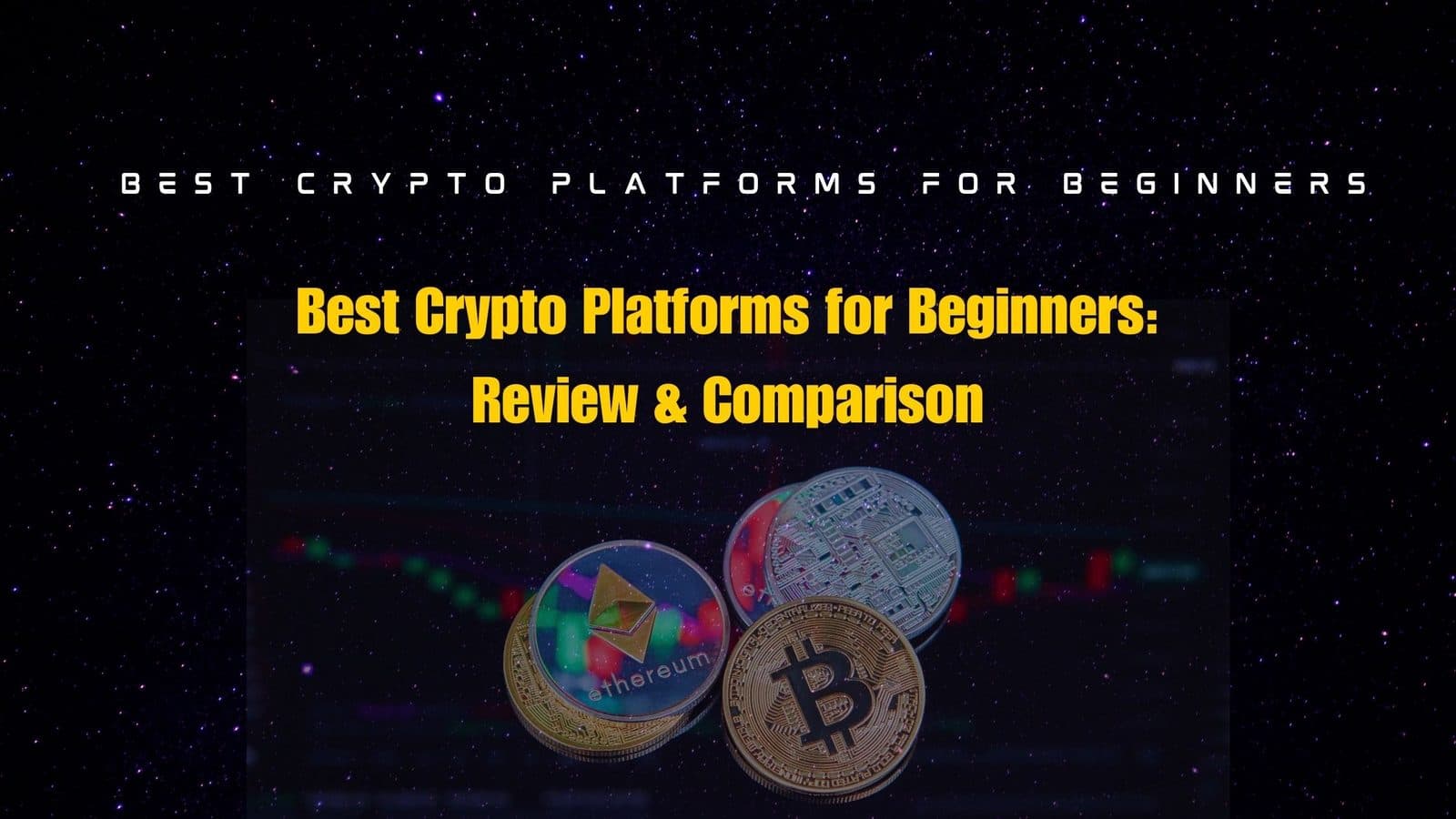 Beginner comparing crypto trading platforms on a laptop and phone