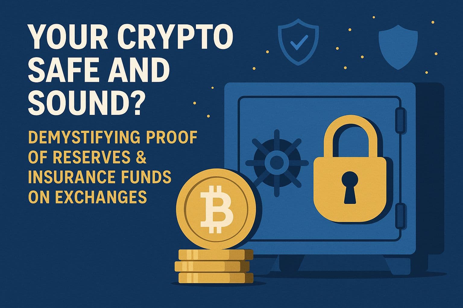 Illustration explaining how proof of reserves works on crypto exchanges