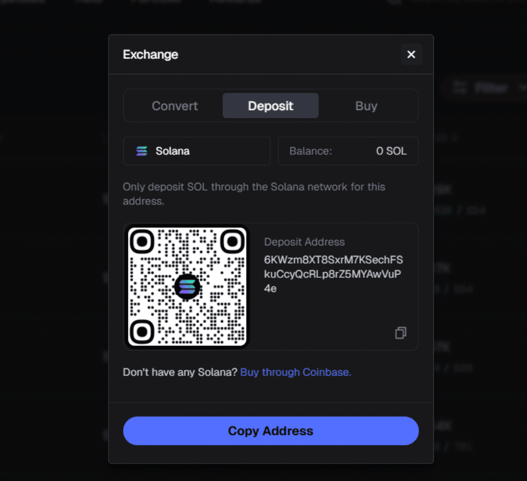 Axiom Trade tutorial showing deposit and withdrawal screens