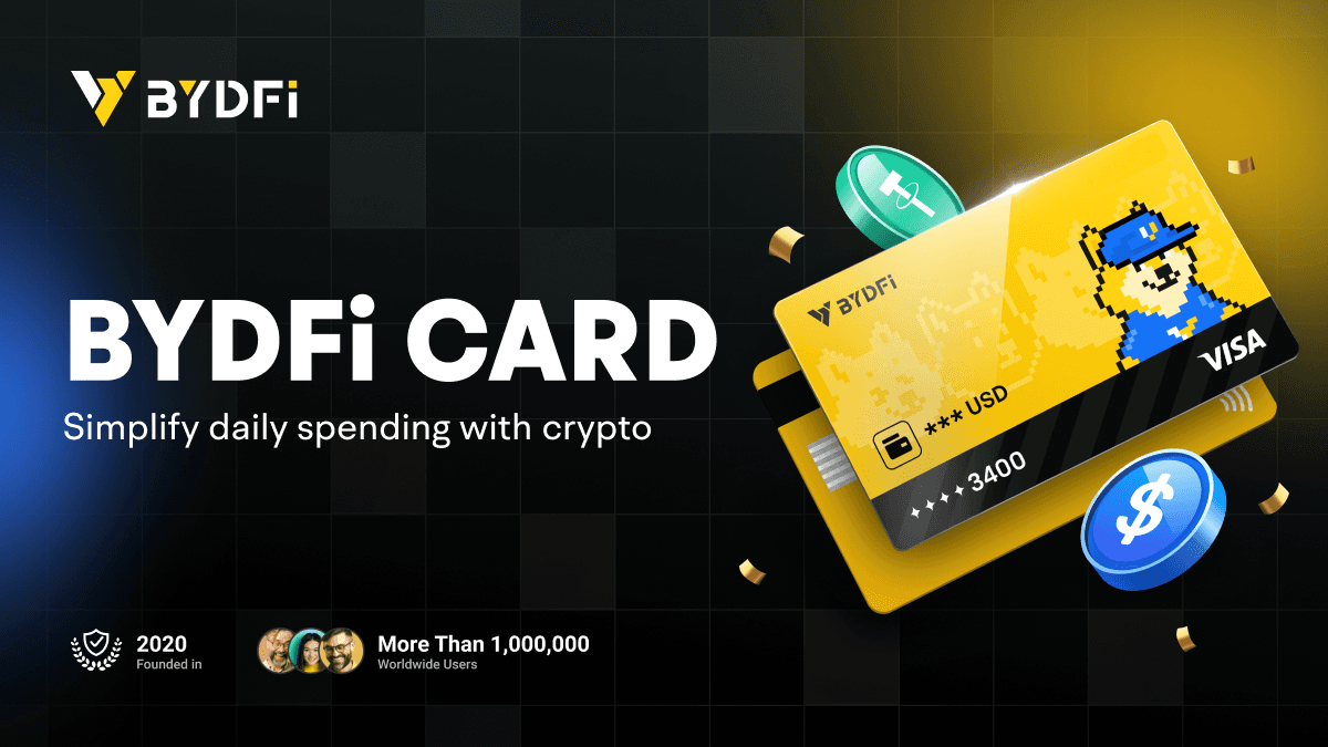 BYDFi Card official product visual